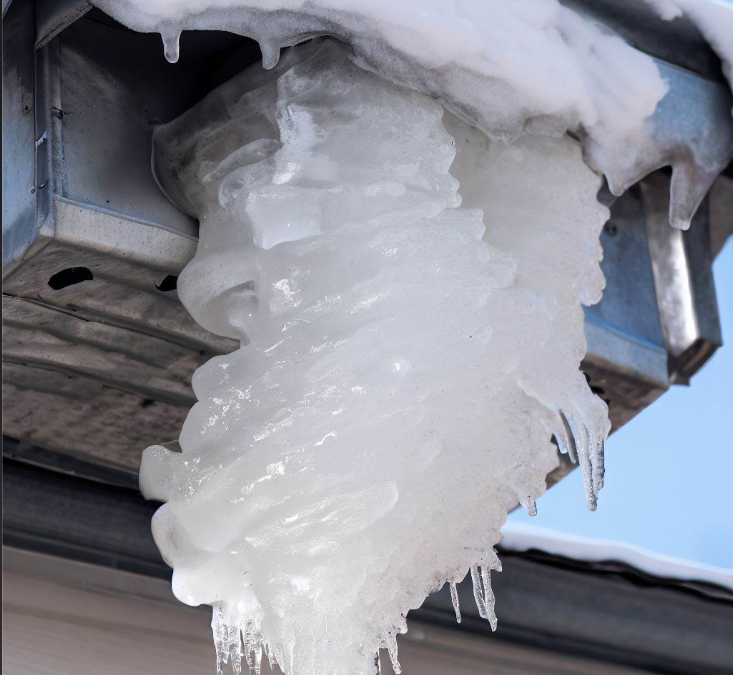 Ice Build-Up on Your Dryer Vent and How to Tackle It