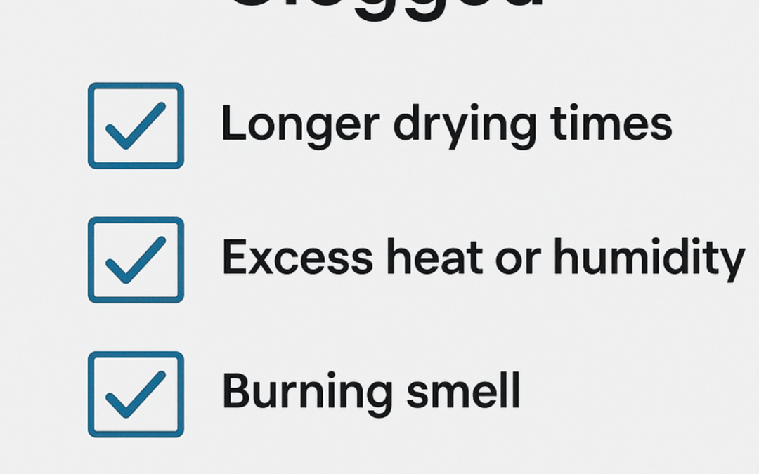 Signs of a Clogged Dryer Vent (Noisy Dryer Myths Debunked)