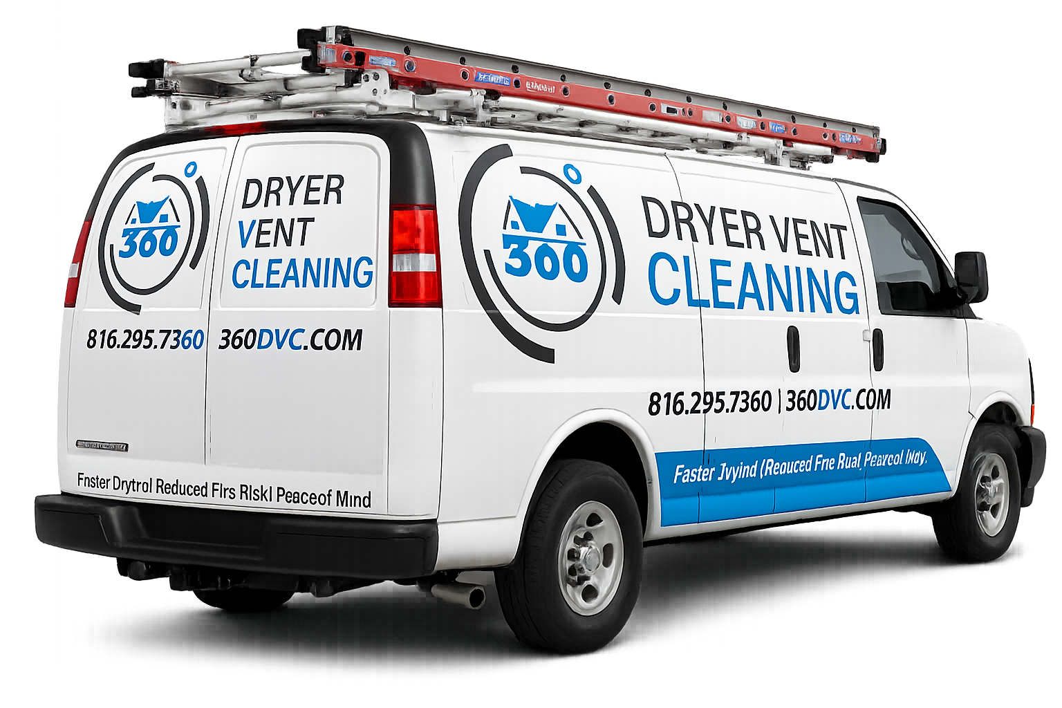 Kansas City Dryer Vent Cleaning Service Van | 360 Dryer Vent Cleaning